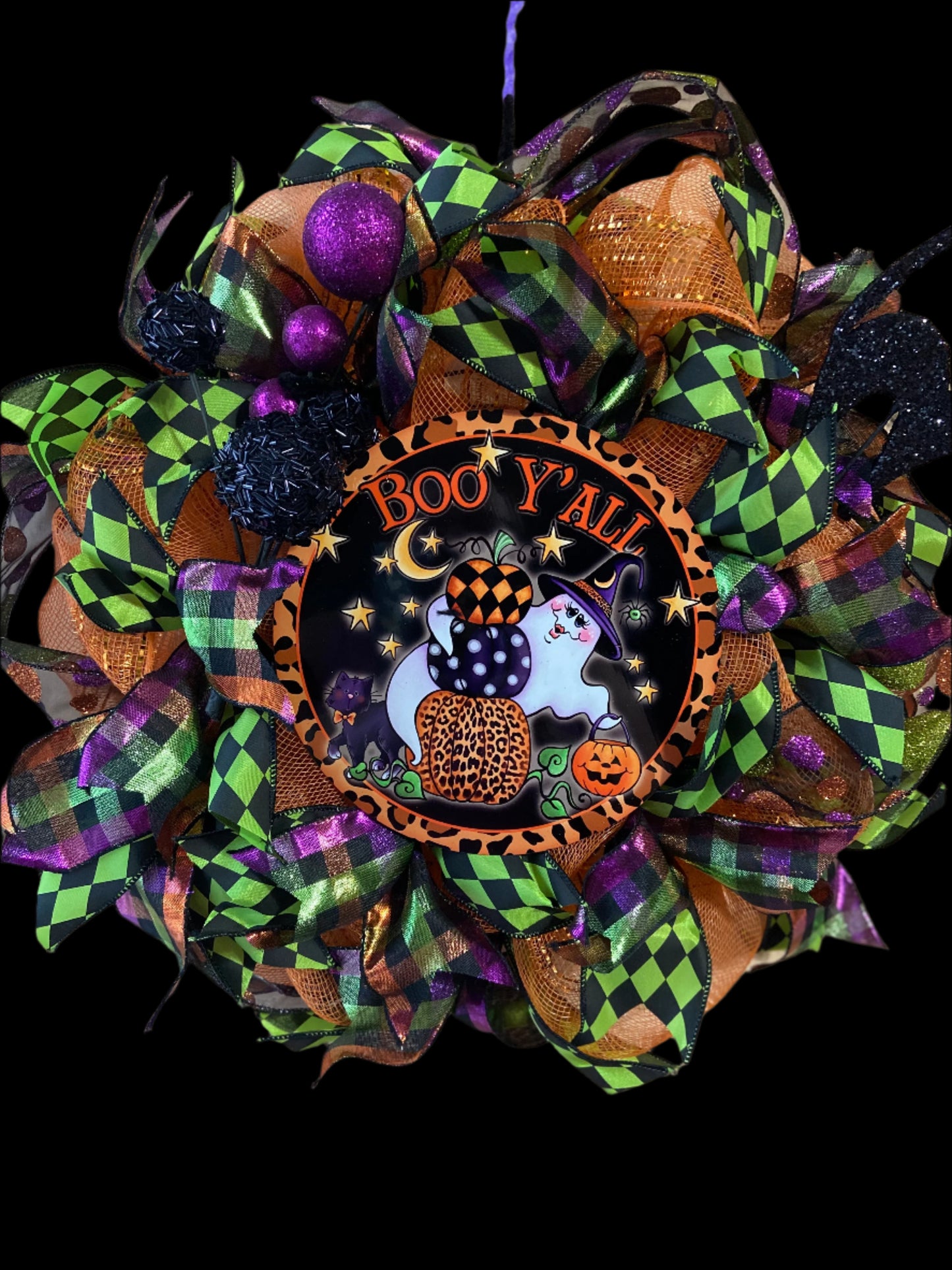 Boo Y'all Wreath