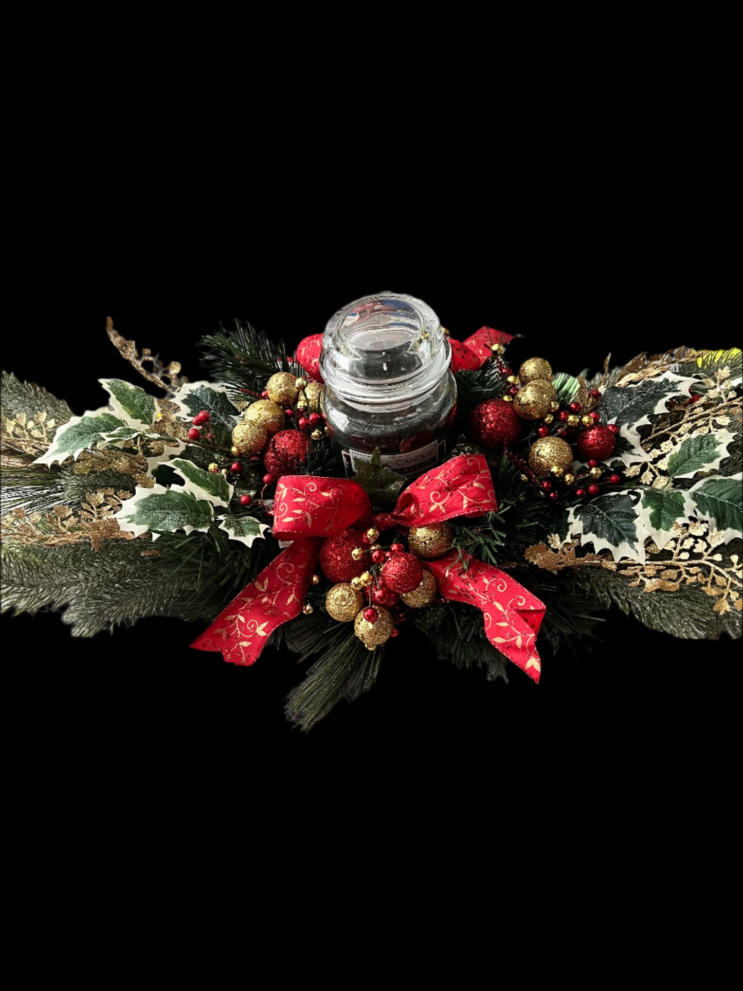 Festive Winter Centerpiece