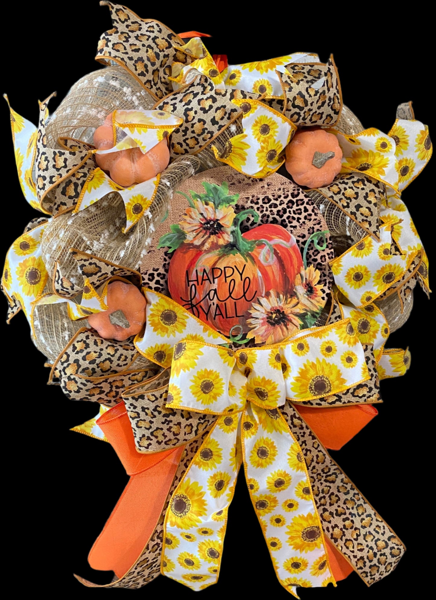 Happy Fall Y'all Wreath