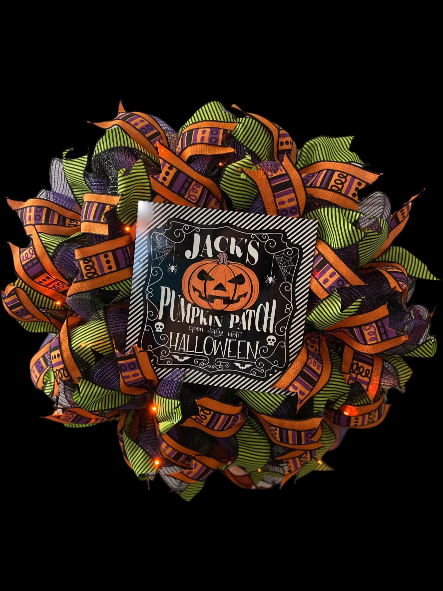 Jack's Pumpkin Patch Wreath