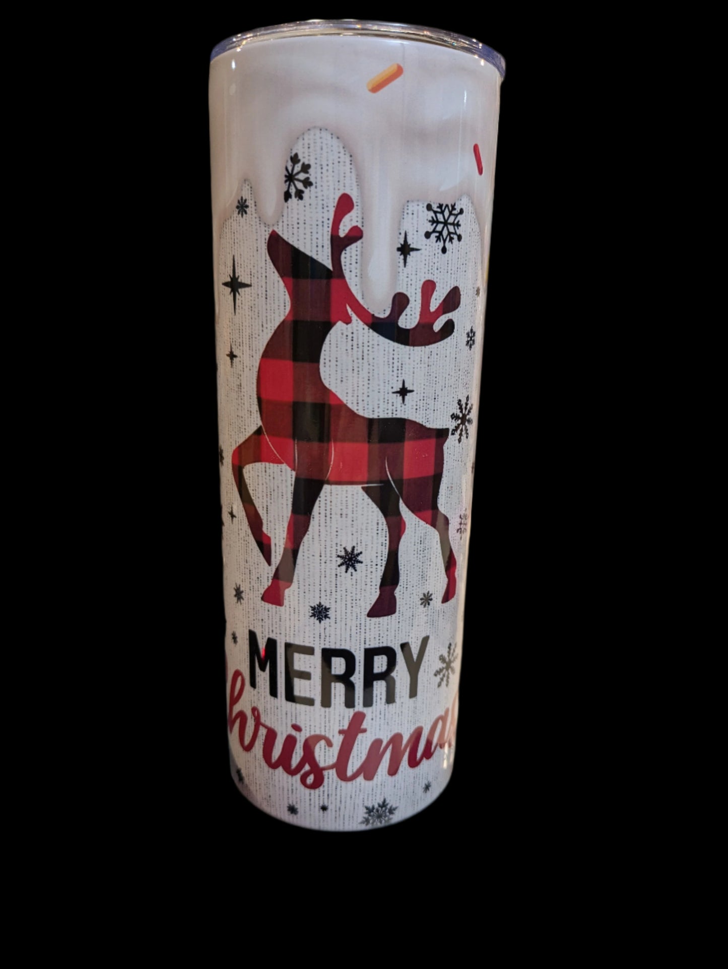 Reindeer Christmas Tumbler