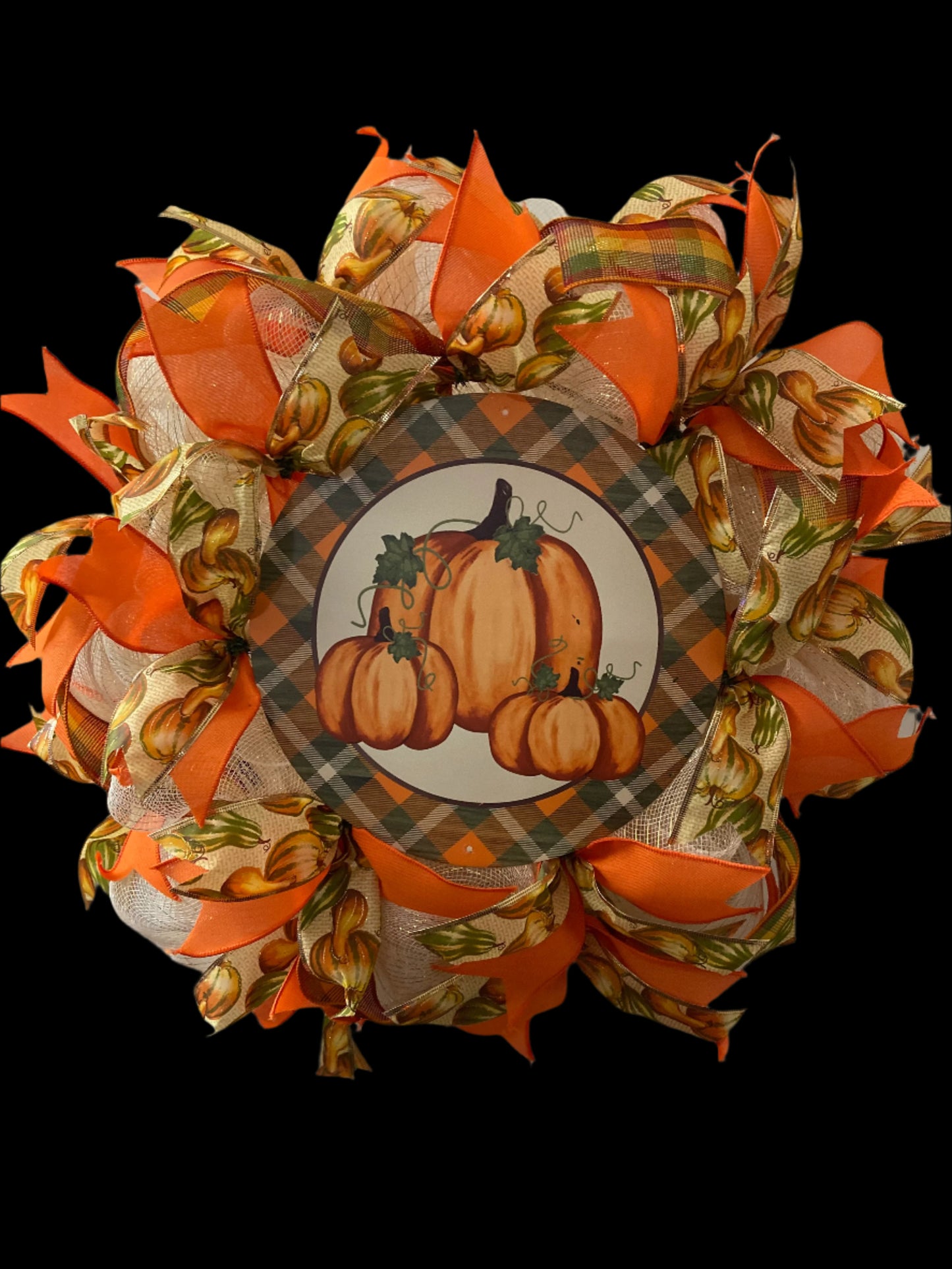 Pumpkin Wreath