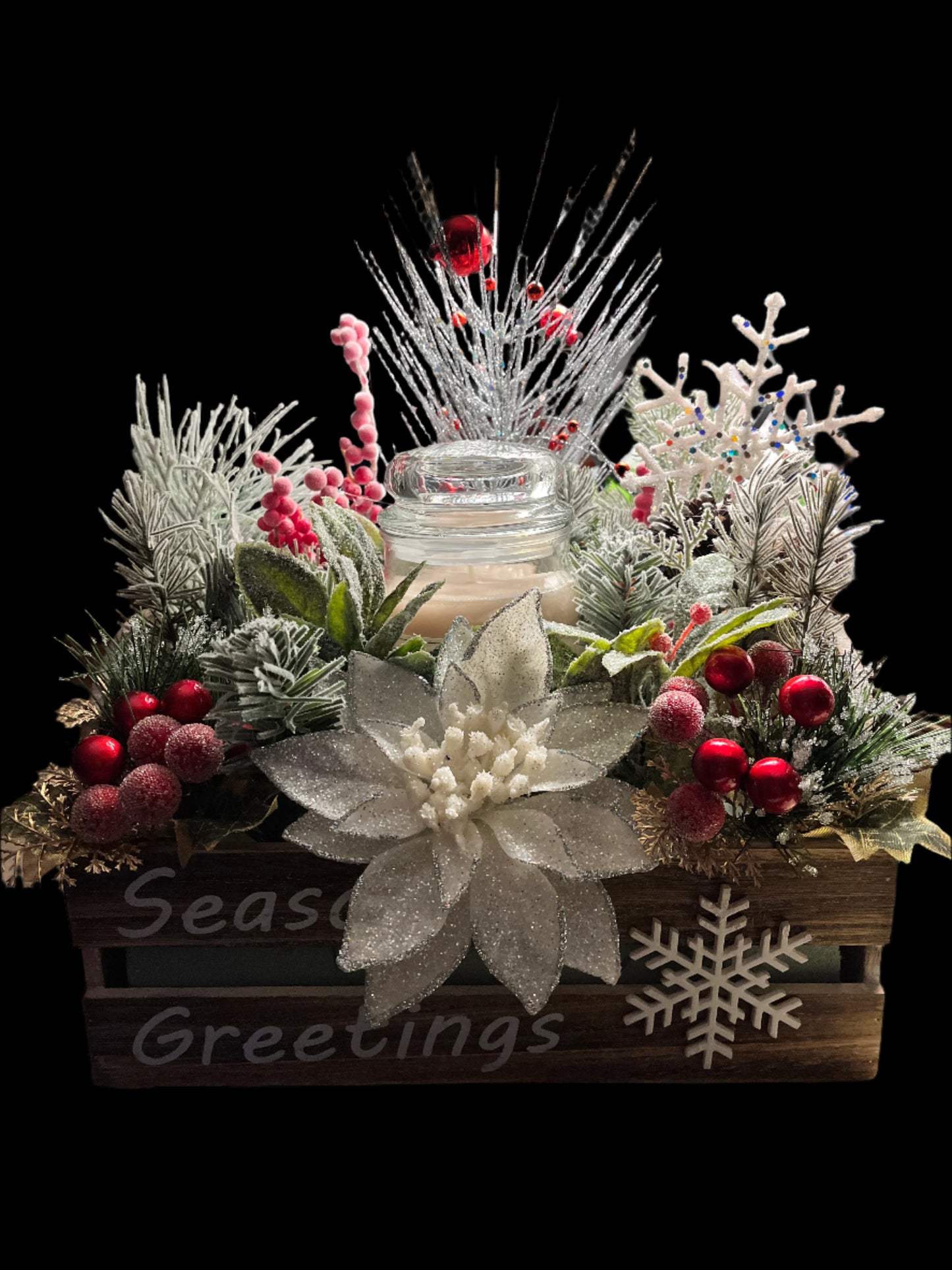 Season's Greetings Centerpiece