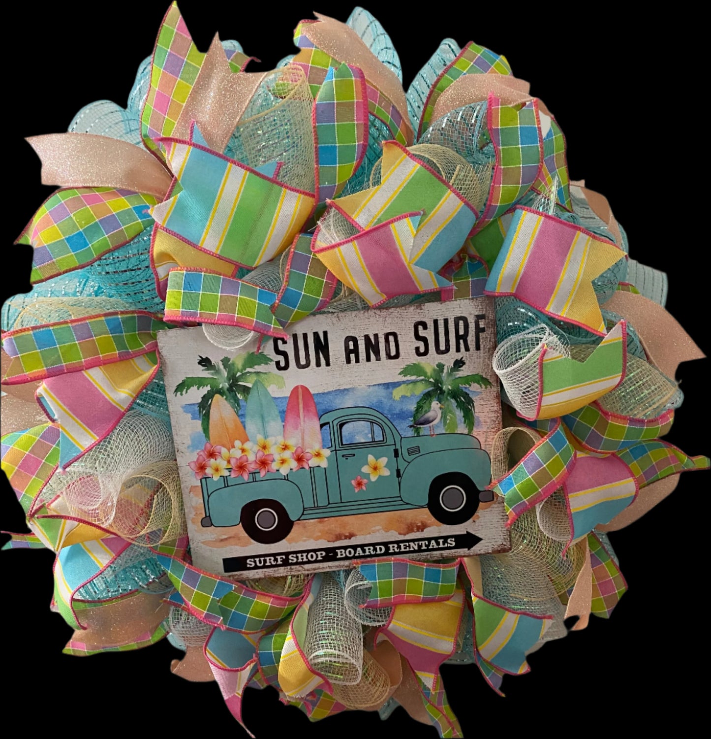 Sun & Surf Wreath