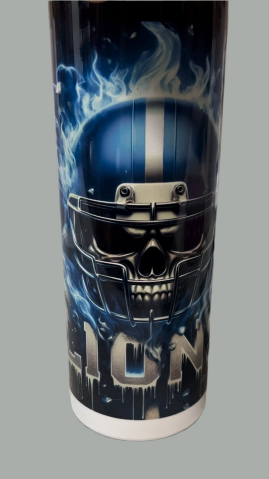 Lions Skull Tumbler