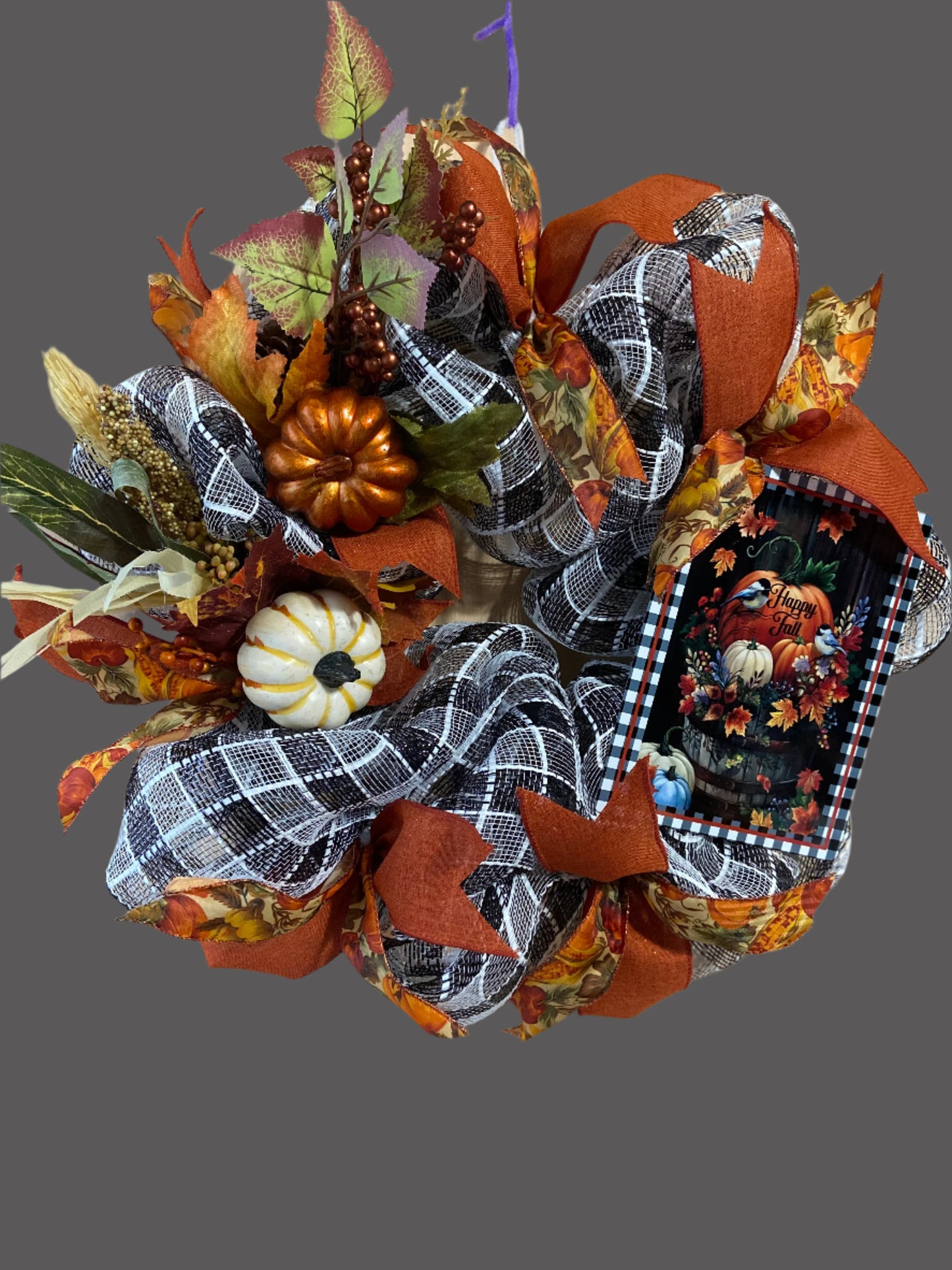Happy Fall Wreath