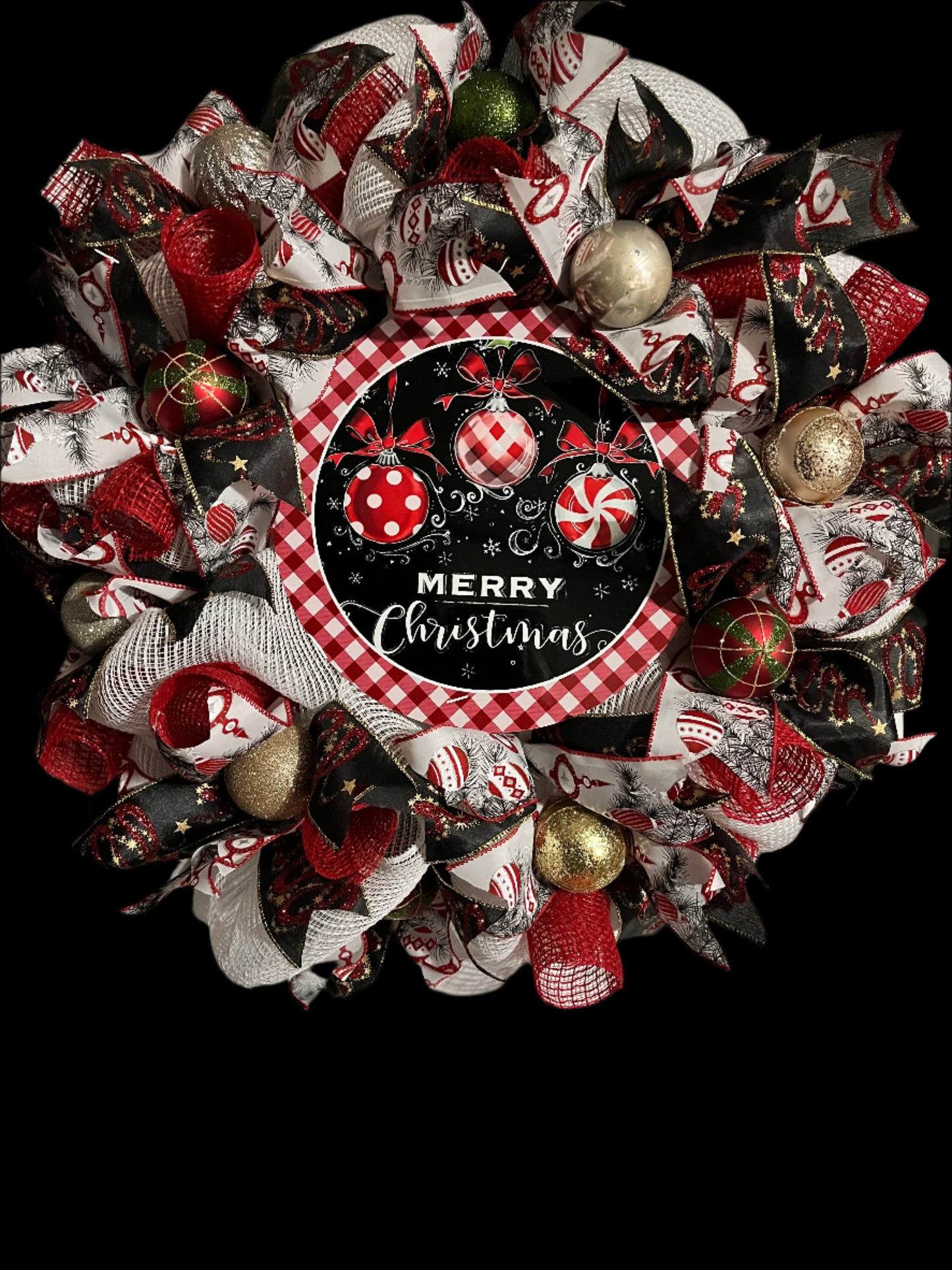Merry Christmas Wreath