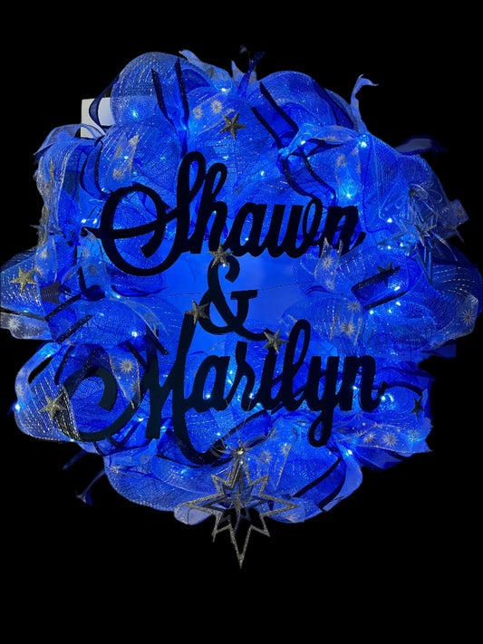 Personalized Wreath