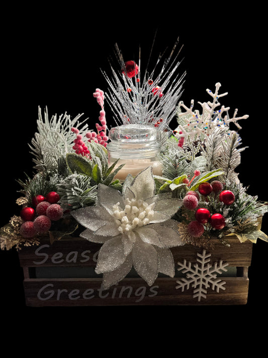 Season's Greetings Centerpiece
