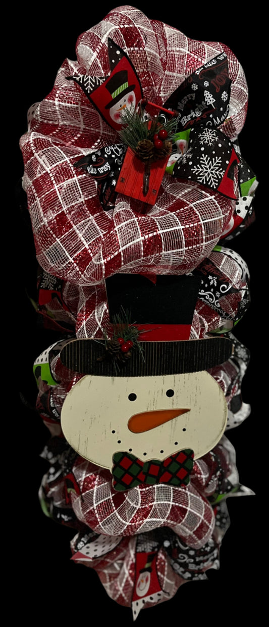 Snowman Swag