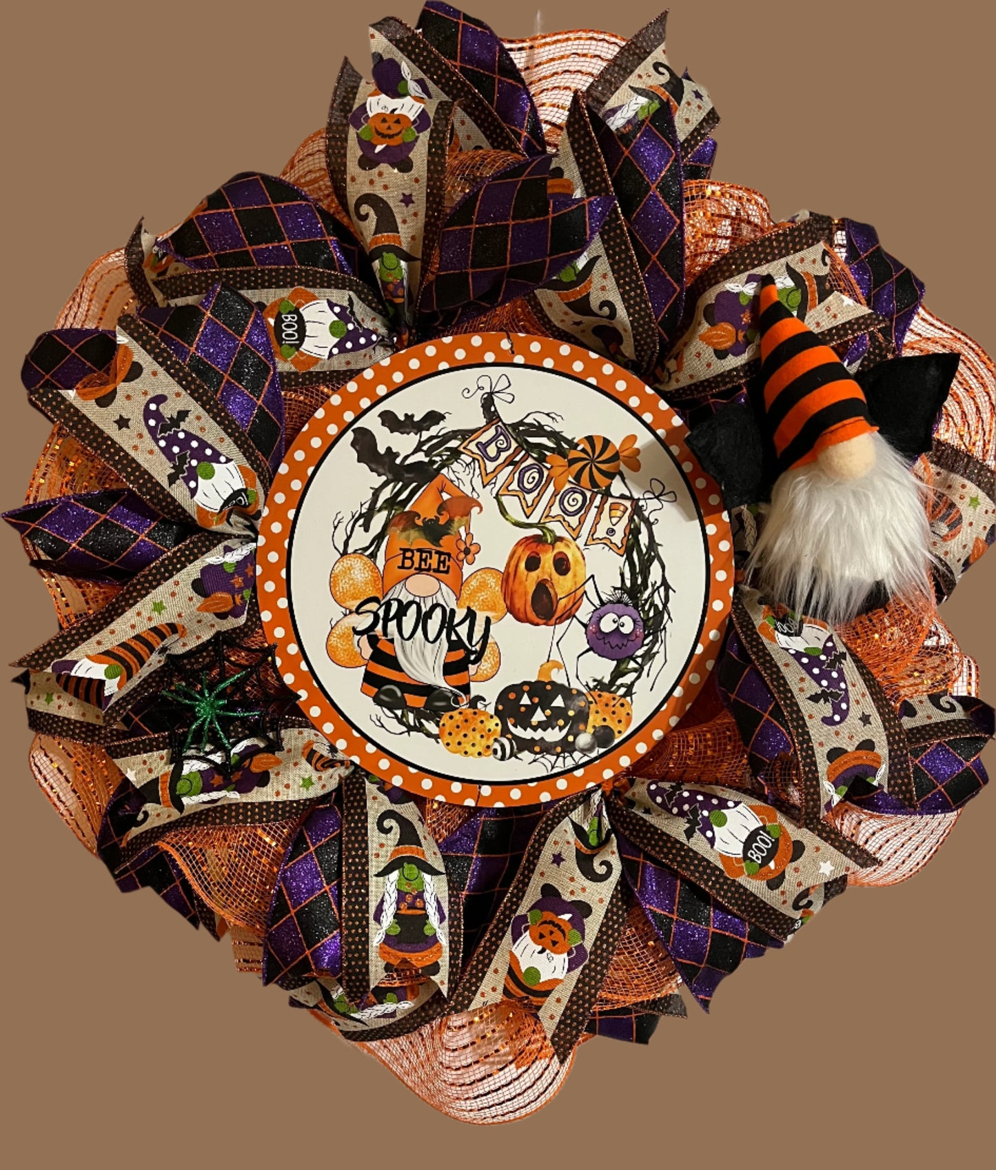 Spooky Gnome Wreath