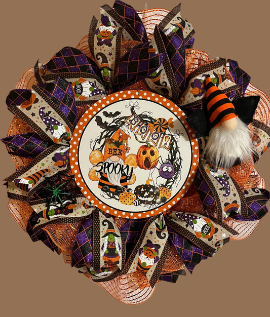 Spooky Gnome Wreath