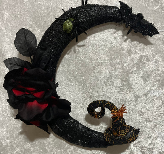 Witch Hat on Half Moon
