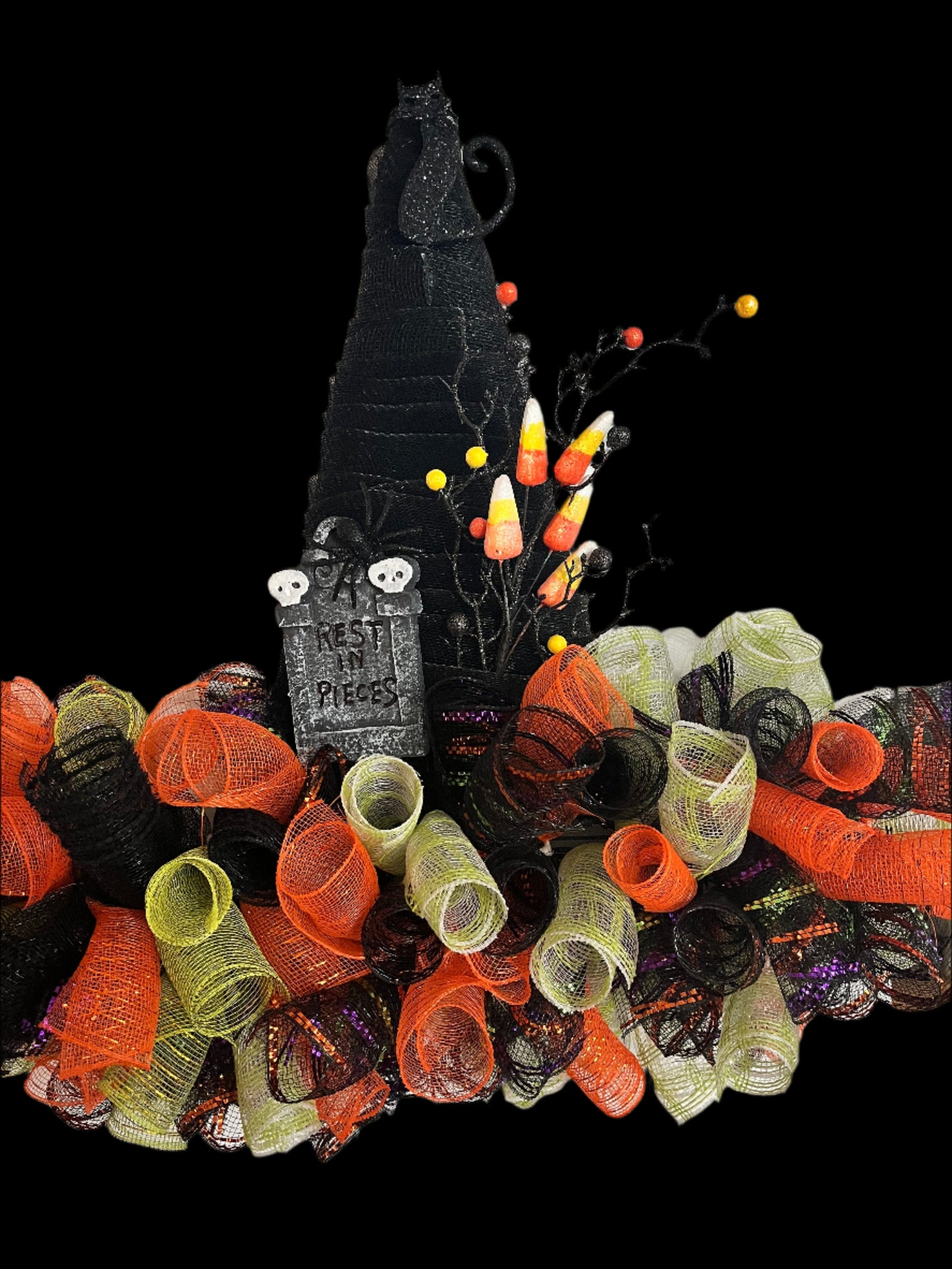 Witchy Graveyard Wreath